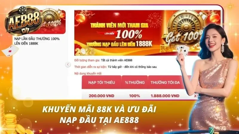 Khuyến mãi và ưu đãi AE888