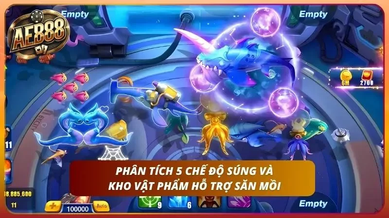 Sai vũ khí, mọi viên đạn đều trở nên lãng phí