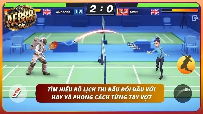 Lịch thi đấu chuẩn quốc tế cơ bản