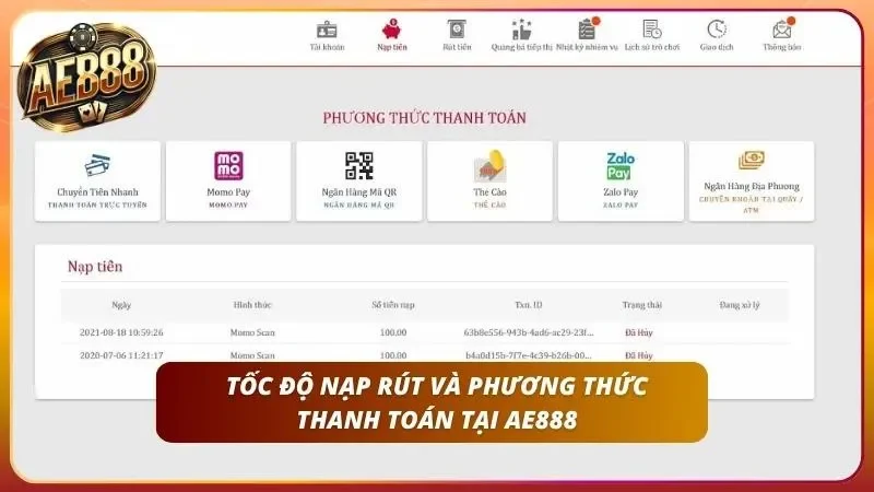 Đánh Giá AE888 Chi Tiết 2026 | Có Nên Chơi Tại AE888? 5 Kiểm chứng thời gian xử lý dòng tiền thực tế trên hệ thống