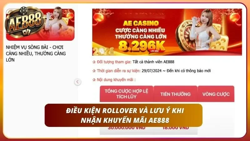 Đọc kỹ thể lệ vòng cược yêu cầu để đảm bảo không bị kẹt tiền rút