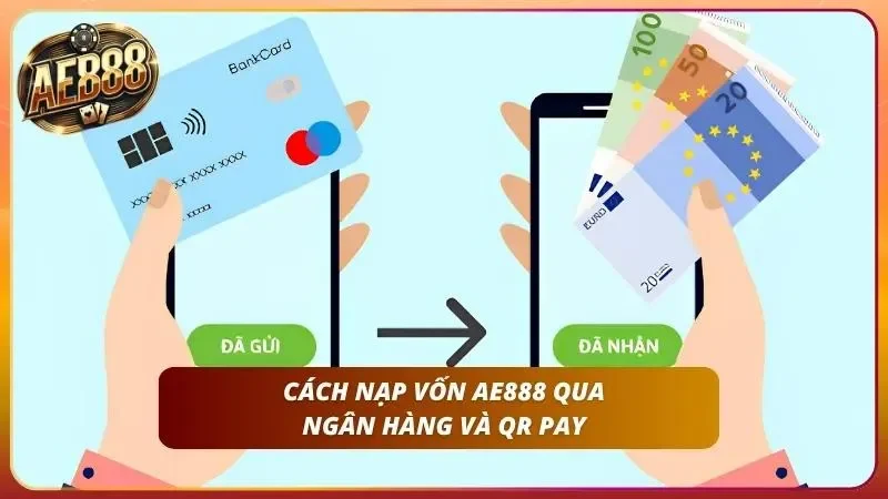 Thao tác quét mã QR tiện lợi giúp tiền vào trong ví chỉ sau vài giây