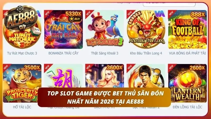 Khám phá 10 tựa game cực hot tại nhà cái